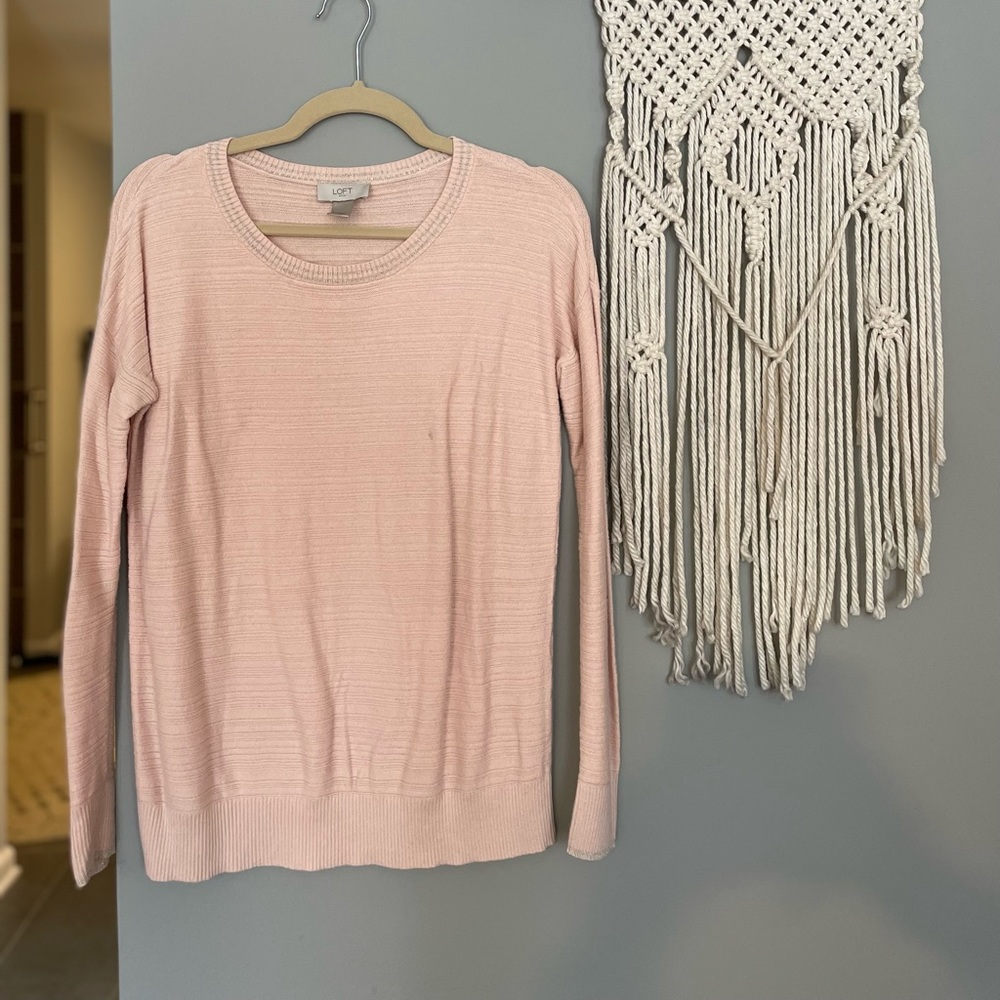 Pink sweater